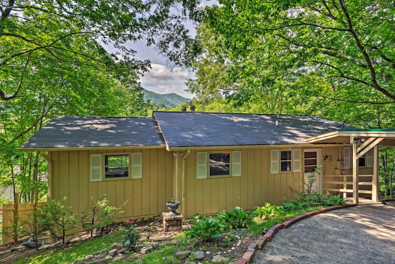 Mountain-View Maggie Valley House With Spacious Deck Exterior foto
