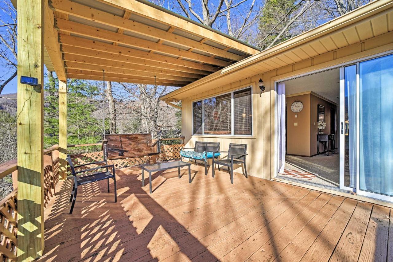 Mountain-View Maggie Valley House With Spacious Deck Exterior foto